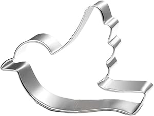 ZDYWY Dove Pigeon Bird Shaped Cookie Cutters