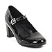 Funtasma by Pleaser Women's Schoolgirl-50 Mary Jane,Black Patent,8 M US