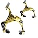 Fixie Track Bike Dual Pivot Caliper Brake Rear & Front Goldthumb 1