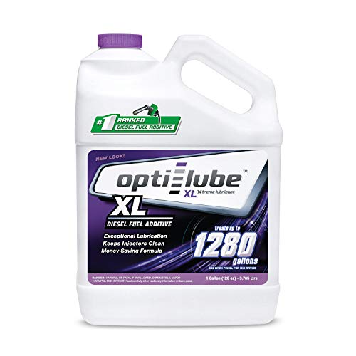 Opti-Lube XL Xtreme Lubricant Diesel Fuel Additive: 1 Gallon with Accessories (HDPE Plastic Hand Pump and 2 Empty 4oz Bottles) Treats up to 1,280 Gallons