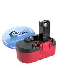 Bosch Batería de repuesto Bosch 18 V Batería (3300 mAh, Ni-MH) Compatible con Bosch BAT181, BAT026, BAT026, 3860 K batería, BAT025, BAT180, 33618 2 G, Bosch 33618,, Bosch 13618, Bosch 1662, PSB 18 VE 2, Bosch 3870