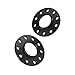 2pcs 12mm (0.5 inch) 5x120 Hubcentric Black Wheel Spacers - Compatible with many BMW Vehicles 128i 135i 318i 318ti 320i 323i 325i 325xi 328i 328is 330Ci 330xi 335i 335is M3 M5 Z3 Z4 (72.6, 72.56 Bore)