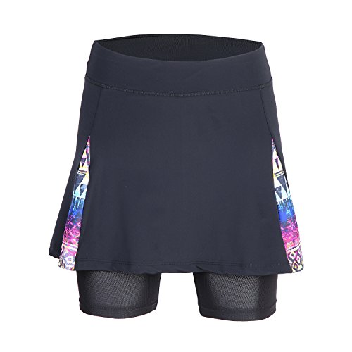 image for BELE ROY Women's Active Athletic Skort Casual Golf Skirt with Underwea