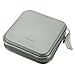 MECO(TM) 40 Dics CD/VCD/DVD Case Storage Organizer Wallet Holder Album Box (Silver)