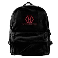 MIJUGGH Canvas Backpack Altered Carbon Helix Logo Rucksack Gym Hiking Laptop Shoulder Bag Daypack for Men Women