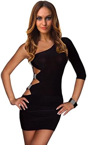 Reobecca Jenny Trinh Elegant Women's Above Knees Little Black Dress Collection Small