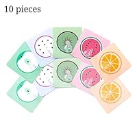 10 Pack Universal Adhesive Hooks Transparent Wall Hooks High Performance Self Adhesive for Bathroom, Kitchen, Bedroom