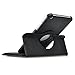 Moonmini 360 Rotation PU Leather Protective Case Cover Pouch for Samsung Galaxy Tab 3 8.0