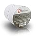 Hook and Loop Roll, White, 2-in x 10-Ft Hook and Loop Tape Heavy Duty Strips with Adhesive, Fastening Strips with Adhesive for Fabric, Tools- XFasten