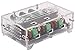 Amplifier Board, Yeeco HiFi 2.1 Channel 80W+80W+100W Stereo Audio Amplifier Digital Power Amplifier Board with Acrylic Case Car Audio AMP Board with Adjustment Knobthumb 4
