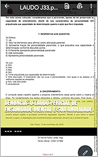 Livro Denuncia: O Laudo Pericial de Ensanidade Mental e sua Anulidade