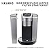 Keurig Tall Handle Water Filter Starter Kit, Comes with Handle and 2 Replacement Water Filters, Compatible with Select Keurig Coffee Makers