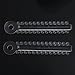 AZDENT Dental Orthodontic Ligature Ties for Braces Rubber Bands Clear White(1014 pcs/Bag) Dental Ligature Ties O-Rings Shapes Elastomeric Ligature Rubber Bands