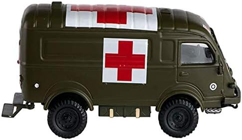 OPO 10 Renault R2087 Military Ambulance Toy Vehicle with 3 Nurses of the French Army of the Algerian War 1:43 Scale - Image 4