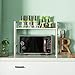 SINGAYE 2 Tier Storage Rack for Kitchen,Storage Shelf,Countertop Shelf Organizer，Square Tube Kitchen Storage Racks,White