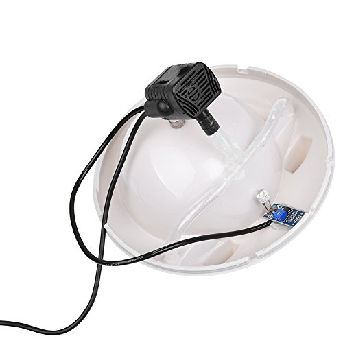Petacc Pet Water Fountain Cat Drinking Fountain Electric Cat Water Dispenser with Night Light, Environment-friendly and Energy- Efficient, CE and ROHS Certification - Thumbnail 3
