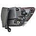 Drivers Taillight Tail Lamp Quarter Panel Mounted w/Chrome 14-18 Jeep Grand Cherokee Replaces 68110017AF CH2804106 166-02614L AutoAndArt