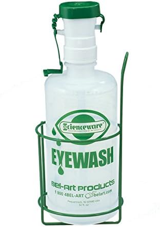 Poxygrid Eyewash Bottle Wall Rack