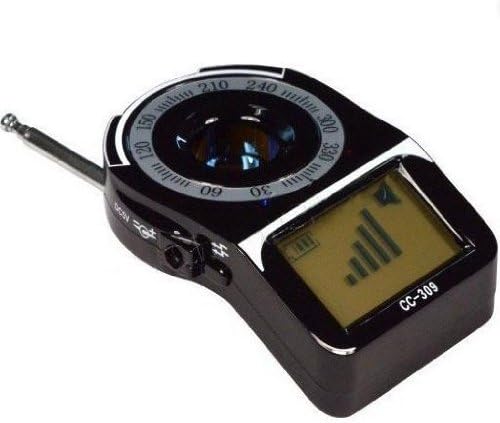 SUNOAD Anti-Spy CC-309 Full Band Detector Detection Camera Wireless Signal Detector + Free Cleaning Cloth