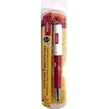 Bohin Mechanical Extra Fine Chalk Pencil with 3 Leads, Dark Pink and White