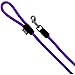 Pawtitas 6FT Training Dog Leash Durable Medium Rope Leash for Dogs Premium Quality Heavy Duty Rope Lead Strong and Comfortable - Purple Puppy Leash