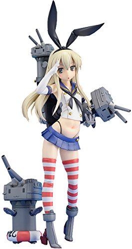 Amakuni Kantai Collection: Kancolle: Shimakaze PVC Figure (1:8 Scale)