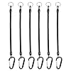 LIOOBO Angeln Lanyard Elastisch Sicherheitsseil Bootfahren Seile Angeln Sicherheit Draht Lanyard Fisch Werkzeuge…