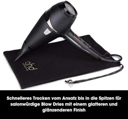 Air Föhn: Leistungsstarker Ionen Haartrockner mit 2.100 W Motor, für Schnelles Trocknen, Glanz, Anti Frizz Finish & alle Haartypen