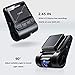 Blusmart Dash Cam, Full HD 1080P Dashboard Camera, WDR Driving Recorder with WiFi, 170° Angle Lens, 2.45” IPS Display, Loop Recording, G-Sensor, and Night Vision, Supports 32GB Micro SD Card