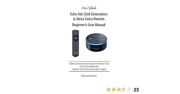 amazon echo dot 2nd generation manual