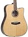 Tanglewood SolidTop Spruce/Rosewood Guitar, Natural Gloss with B-Band Pickup (TGRD-CE)