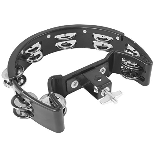 Tiger Half Moon Drum Kit Mountable Tambourine Black Buy Online in
