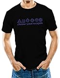 Universal Apparel Men's Choose Your Weapon Dungeons And Dragons T-Shirt