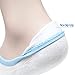 Sockstheway Womens Cute Anti-Slip No Show Socks, Cat Low Cut Liners (3P, Blue)