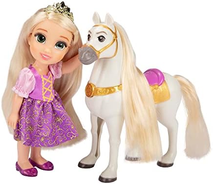 Disney Princess Rapunzel Doll and Maximus Petite Gift Set, 6 / 15cm Tall  Rapunzel in Iconic Purple Dress, Hair Brush Included for Added Play, Ideal  For Ages 3+ price in UAE |