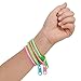 85-Pack Zipper Friendship Bracelets Set,Fidget Friendship Bracelets 7.5 Inches Sensory Toys Party Pack,Friendship Bracelets for Goodie Bag Fillers