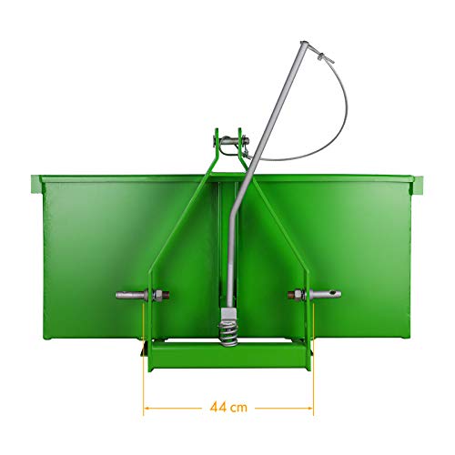 DEMA Traktor Heckcontainer Transportcontainer Heckmulde Mulde Container 1000S Basic 100 kg 250 kg – Bild 5