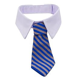 Kailian Cat Tie Adjustable Twill Cotton Tie fit for Small Dogs Cats Puppy