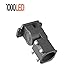 1000LED LED Shoebox Light Outdoor Packing Fixture Mounting Brackets Slip Fitter