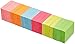 Amazon Basics Rectangular Sticky Notes, 1 3/8 x 1 7/8, Assorted Colors, 18-Pack