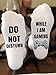If You Can Read This Do Not Disturb While I Am Gaming Novelty Funky Crew Socks Men Women Christmas Gifts Cotton Slipper Socks