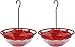 Aspects Mini HummBlossom Hummingbird Feeder, 4 oz, Rose (2 Pack)