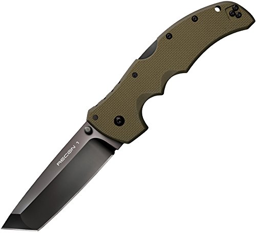 CS27TLTVG-BRK Recon 1 Tanto Plain OD Green