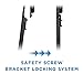 Mount-It! Full Motion TV Wall Mount | Dual Arm Articulating TV Mount | Low Profile Flat Screen Bracket with Tilt and Swivel | Fits 32-55 Inches TV, VESA Compatible up to 400 x 400mm | 88 Lbs Capacity