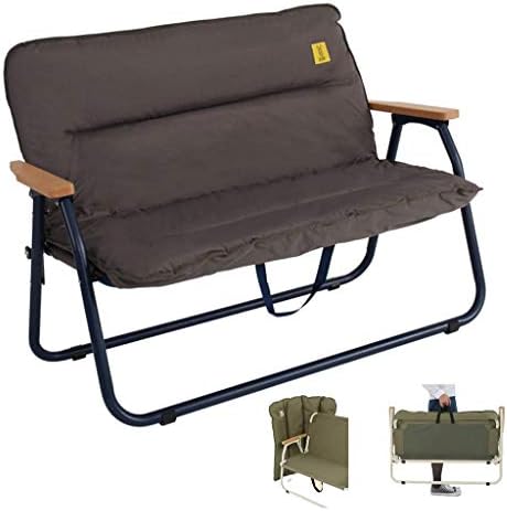 釣りチェアキャンプチェアアウトドアダブル折りたたみチェアポータブルキャンプソファ屋内レストラン家具カープディレクター