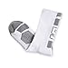 Athletic Half Cushioned Crew Socks | Mid Calf | White | Custom Team Number