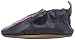 Robeez Girls' Soft Soles, Flowerbomb Navy, 6-12 Months M US Infant