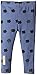 L'ovedbaby Unisex-Baby Newborn Organic Leggings, Slate Cloud, 6-9 Months