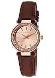 Michael Kors Women's MK2353 - Petite Darci Rosegold/Chocolate Watch