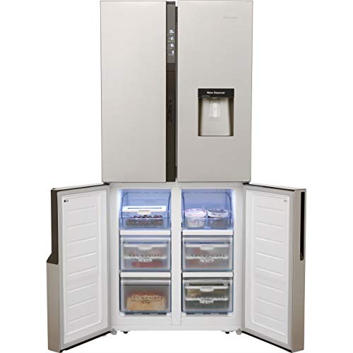 Hisense FMN431W20C Freestanding A+ Rated American Fridge Freezer